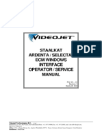 VideoJet Excel 170i Staalkat Adrenta - Selecta - ECM Windows Interface Operator - Service Manual.pdf
