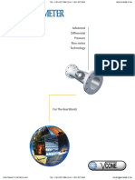 Ideal For Tough Applications Advanced Differential Pressure Flow Meter Technology
