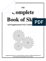 Complete Book of Skills: and Supplemental Non-Combat Options