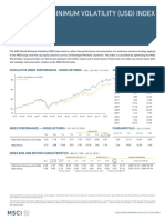 Msci World Minimum Volatility Index