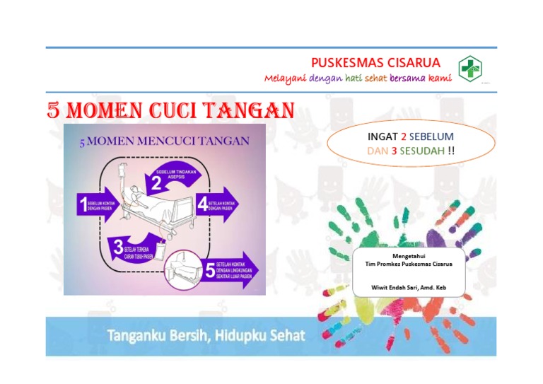 Poster Momen Cuci Tangan