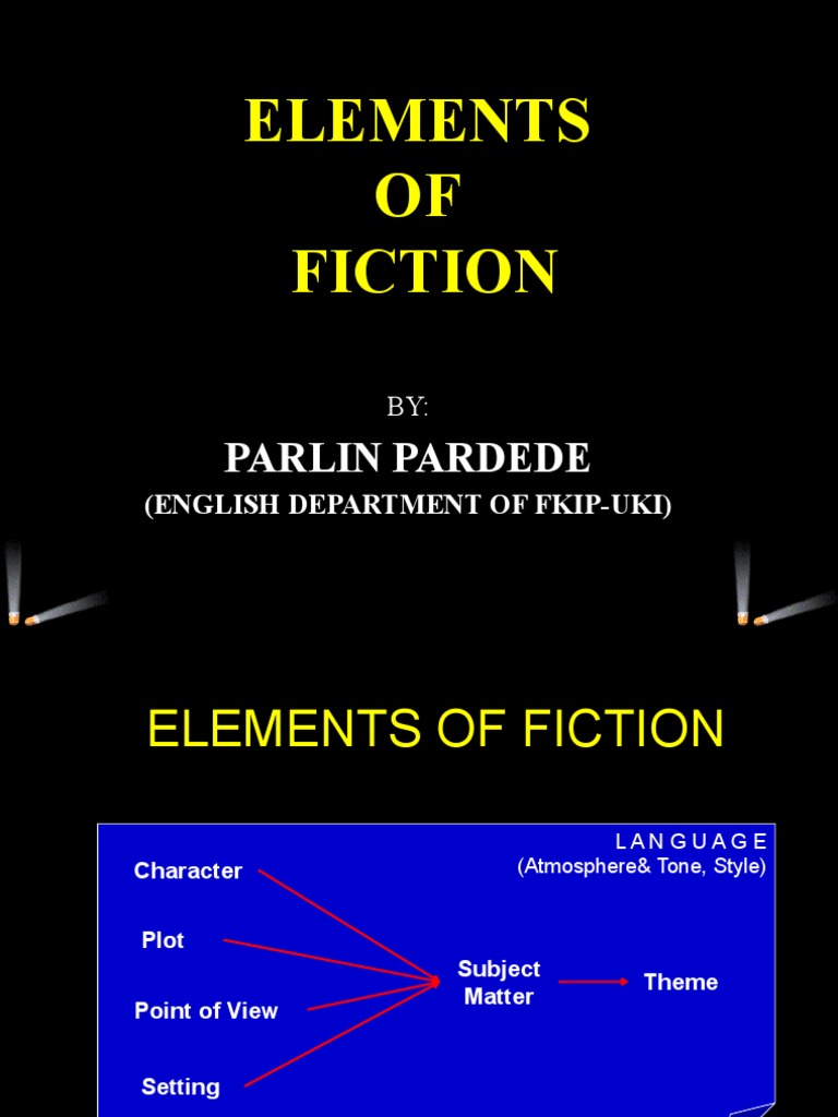 Key Elements of Fiction Explained | PDF | Narration | Plot (Narrative)