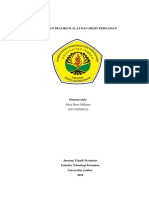 Laporan Pratikum Alat Dan Mesin Pertanian