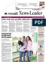 The Milan News-Leader Front Page Oct. 7