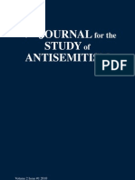 Journal Study Antisemitism: For The of