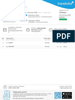 Contoh Tiket Traveloka