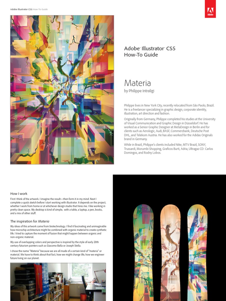 Materia Howto Adobe Illustrator Perspective Graphical