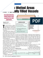 Accurate Wetted Areas for Partially Filled Vessels