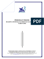 Pedoman Teknis Beasiswa PPA 2018 PDF