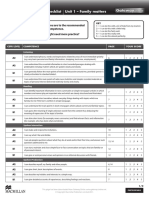 Gateway B1 Unit 1 CEFR Checklist