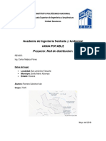 Agua Potable 3er Parcial