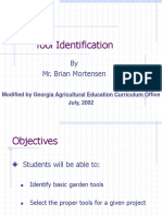 Tool Identification - Garden Tools by B Mortensen
