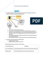 Master Data and Enterprise Structure Configuration:: Organizational Units in Accounting