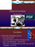 Christ in Leviticus: The Sacrifices