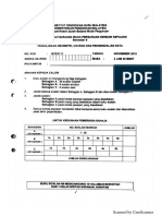 MTES3182 Pengajaran Sukatan, Geometri Dan Perwakilan Data (Elektif) Nov 2013