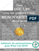 Guía de Vinos MONOVARIETALES WINE UP! 2018-2019