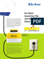 Solar Hybrid UPS Brainy 900