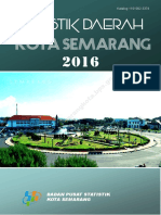 Statistik Daerah Kota Semarang 2016