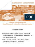 Clase N°3-Materiales para La Instalación de Servicios Básicos PDF