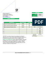 Cotización de suscripción mensual a plataforma de aprendizaje en línea CEO-RD