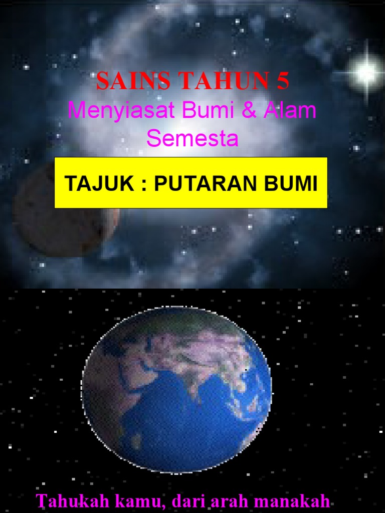 Putaran Dan Peredaran Bumi  PDF