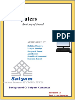 Satyam Computer Scam