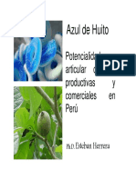 5 Potencialidad Del Azul de Huito para Articular Cadenas