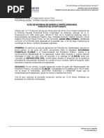 Oficio de Antecedentes