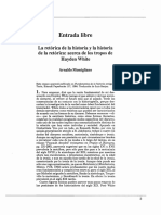 MOMIGLIANO - Arnaldo - La Retórica de La Historia