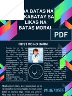 Mga Batas Na Nakabatay Sa Likas Na Batas Moral