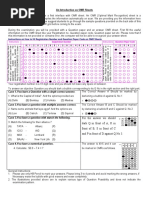 An Introduction On OMR Sheets: Instructions On How To Fill Registration Number and Question Paper Code On OMR Sheets