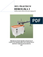 Modul Praktikum Mekanika Fluida 1 2017 Revisi Mod 4