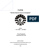 Paper Sintesis Anorganik