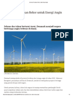 Denmark Pecahkan Rekor Untuk Energi Angin