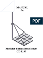 ManuaL For Modular Ballast Box System CD 8239