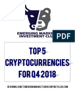 Top 5 Crypto Q4 2018