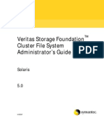 Veritas Cluster File System Administrator's Guide
