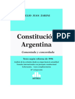 Constitución Argentina Comentada y Concordada