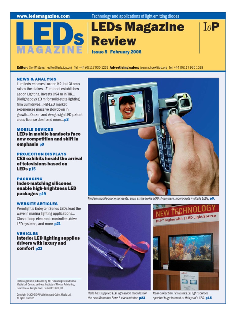 0602 Leds | PDF | Light Emitting Diode | Backlight