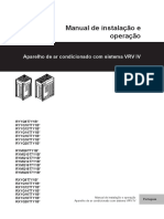 Installation and Operation Manual - Portuguese