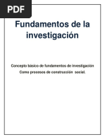 Fundamentos de La Investigacion1