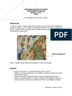 Guia Salida Ecologia - PNN Chingaza - 2018