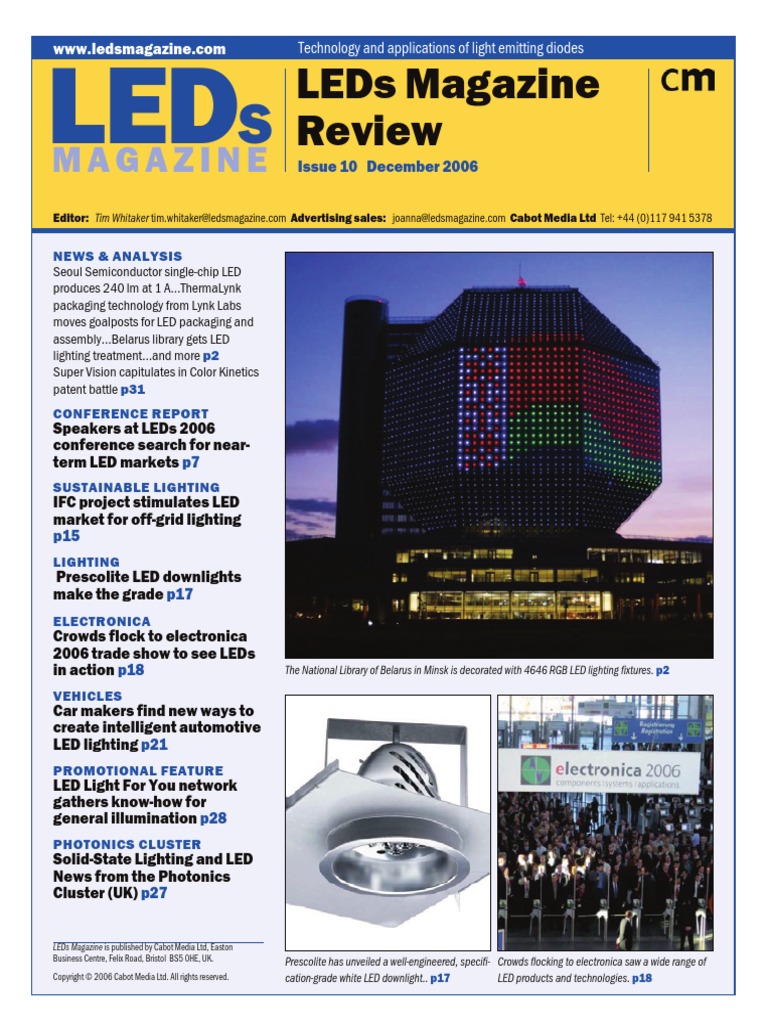 0608 Leds | PDF | Light Emitting Diode | Lighting