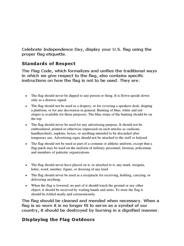 INTERESTING FACTS ABOUT THE U S FLAG intelligence overview