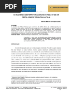 As Mulheres Desterritorializadas Do Relato de Um Certo Oriente