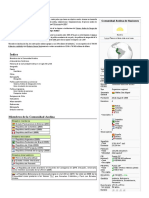 Datos generales de la Comunidad Andina