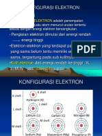 KONFIGURASI ELEKTRON