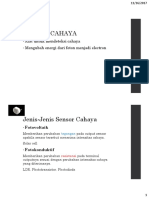 Sensor Cahaya: Alat Untuk Mendeteksi Cahaya Mengubah Energi Dari Foton Menjadi Electron