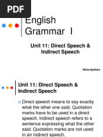 Direct & Indirect Speech