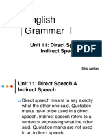 Direct & Indirect Speech